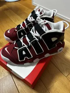 Nike Air More Uptempo 赤黒