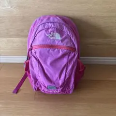 ノースフェイス　キッズリュック　ピンク