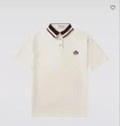 CPGゴルフ ポロシャツ　ホワイト(ベージュ)Sサイズ