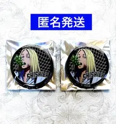 SAKAMOTODAYS ファボテリア　等身　缶バッジ　神々廻　2点セット