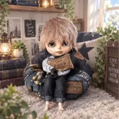 ドール用北欧風椅子　一人用