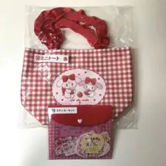 mikko×サンリオ 当たりくじ トートバッグ&ステッカーセット