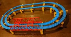 タカラトミー　プラレール　橋脚いっぱいセット　大鉄橋　複線　大曲線レール　橋脚