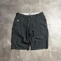 00s OLD DIESEL striped shorts y2k c-boyのサムネイル