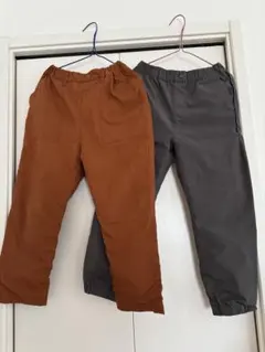 UNIQLO KIDS ストレッチウォーム イージージョガーパンツ 120 2本