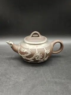 紫砂急須 六角模様 伝統工芸品 中国 唐物 茶道具 - メルカリ