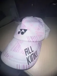 YONEX テニスキャップ ピンク ALL KINK!