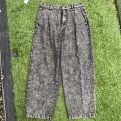 ワイドパンツ デニム