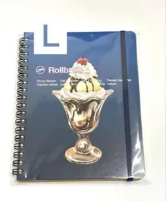 【直営店限定】ロルバーン　ポケット付メモＬ　アメリカンスイーツ　サンデー