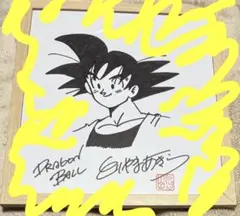 Goku セル画 手書きメモ付き - メルカリ