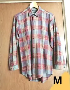 レナウン GLORIOSO メンズ カジュアルシャツ M 匿名発送