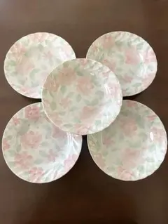 Haney Rose TONO花柄陶器食器５枚セット