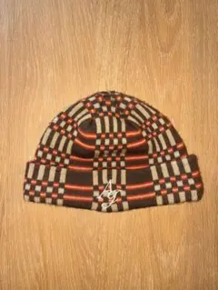 オレンジ ニット帽