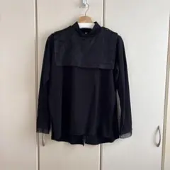 AMERICAN HOLIC 黒いハイネック長袖シャツ
