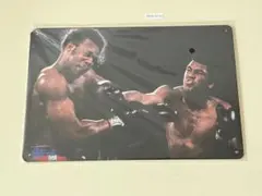 Muhammad Ali vs Joe Frazier ブリキ看板