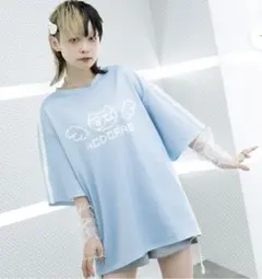 ACDC RAG 半袖Tシャツ ライトブルーのサムネイル