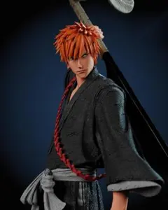 1/7 フィギュア ガレージキット ジオラマ BLEACH 黒崎一護 - メルカリ