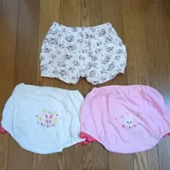 女の子ミキハウス　ベビーブルマ　70センチ80センチパンツオムツカバーまとめ売り
