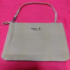 特別価格‼️【Agnès b. BEAUTE 】コーデュロイ ♡ポーチ♡トート