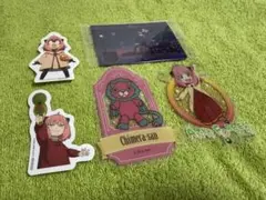 アーニャ クリアステッカー シール カード 5点セット