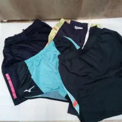 Mizuno 陸上用ショートパンツ 4枚セット