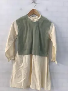 値下◎2.14◎A996P◎アプレレクール◎キッズ服◎長袖シャツ◎切替ニット