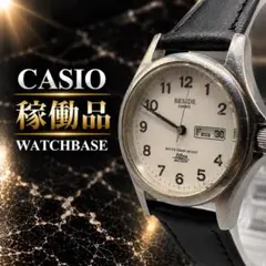 CASIO BESIDE カシオ ビサイド 腕時計 BES-105 デイデイト