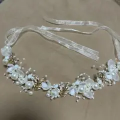 キッズ　ヘッドドレス　花冠