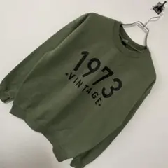 【GILDAN】1973 VINTAGE レトロプリント スウェット トレーナー