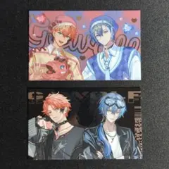 にじさんじ ぎゃうるふ チェキ 小柳ロウ 赤城ウェン 2枚セット