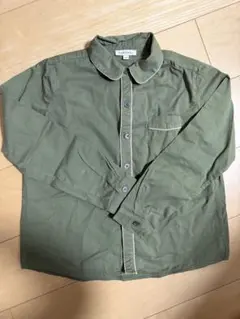 CARAMEL 10Y オリーブグリーン 長袖シャツ