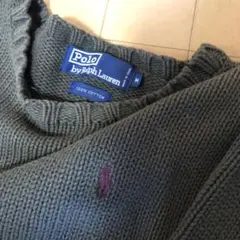 90sPolo by Ralph Lauren オリーブグリーン ニット M