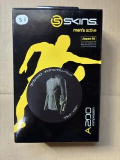 SKINS A200 コンプレッション ロングスリーブトップ