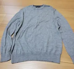 ナノユニバース、NANO UNIVERSE 、グレー ウールセーター、 大谷翔平