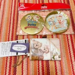 《セット売り》ダッフィーパスケース＆シールセット
