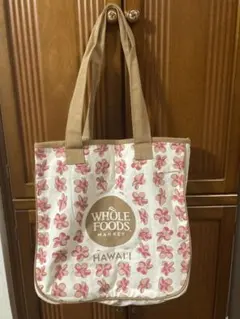 WHOLE FOODS ホールフーズ ハワイ トート プルメリアのサムネイル