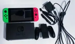 Nintendo Switch 本体 ネオングリーン ネオンピンク