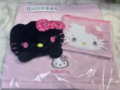 ハローキティ ハンドタオルとポーチ セット
