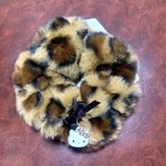 ハローキティ ヒョウ柄シュシュ