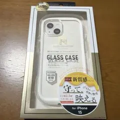 GLASS CASE for iPhone 15 Lily White
