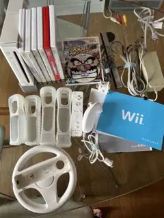 値下げ　任天堂 Wii 本体+ソフト7本セット　除菌清掃済み　すぐ遊べる！