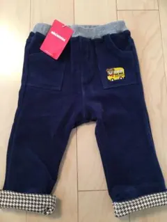 プッチーくんワッペン　新品ミキハウス パンツ 90