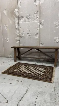 トライバルラグ ヴィンテージ家具 93×60cm 手織 絨毯 カーペット 787