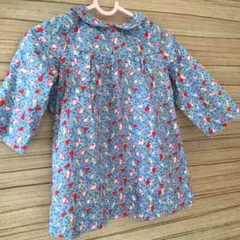プチバトー オウム ワンピース 12m ベビー服 70 トップス チュニック