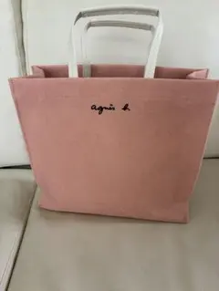 agnes b. アニエスベー トートバッグ ピンクのサムネイル
