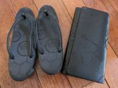 和装クラッチバッグと草履のセット