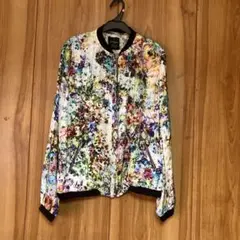 花柄 ブルゾン
