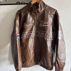 新品　SPINNZ レザー風ジャケット
