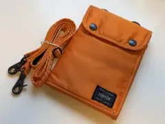 PORTER/タンカー/限定/吉田かばん/オレンジ/パスポート/ショルダーバッグ