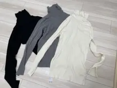 ユニクロ　HEATTECH EXTRA WARM 長袖トップス 3点セット